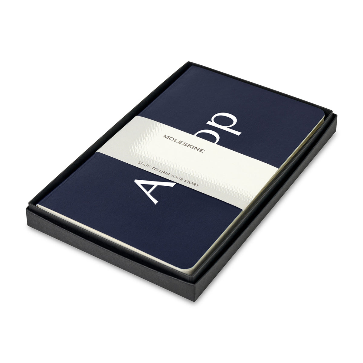 Moleskine Volant Journals in a Gift Box, Large - Navy Blue - View 1