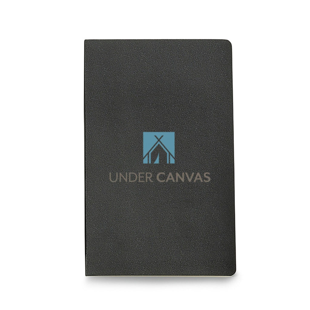 Moleskine Volant Ruled Journal, Large Debossing - Black - View 1