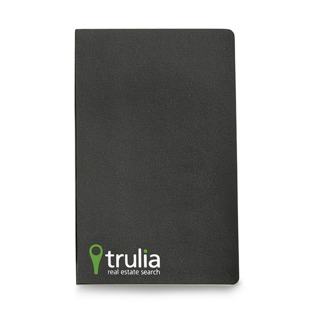 Moleskine Volant Ruled Journal, Large Debossing - Black - View 2