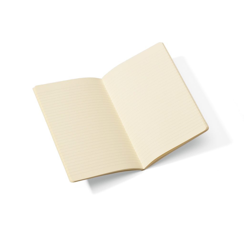 Moleskine Volant Ruled Journal, Large Debossing - Black - View 4
