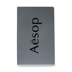 Moleskine Volant Ruled Journal, Large Debossing - Slate Grey - View 1