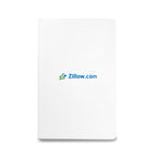 Moleskine Volant Ruled Journal, Large Debossing - White - View 2