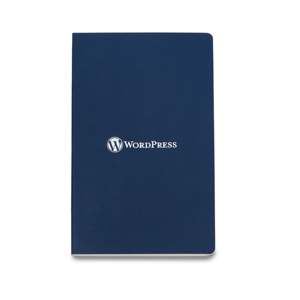Moleskine Volant Ruled Journal, Large - Navy Blue - View 2