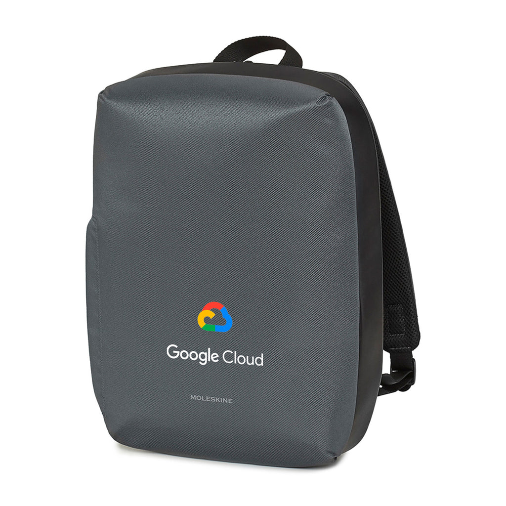 Moleskine Water Resistant Slim Backpack, 15 Inch Transfer - Slate Grey - View 1
