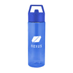 Monterey Bottle in Recycled PET, 24 oz - Blue - Silk Screen