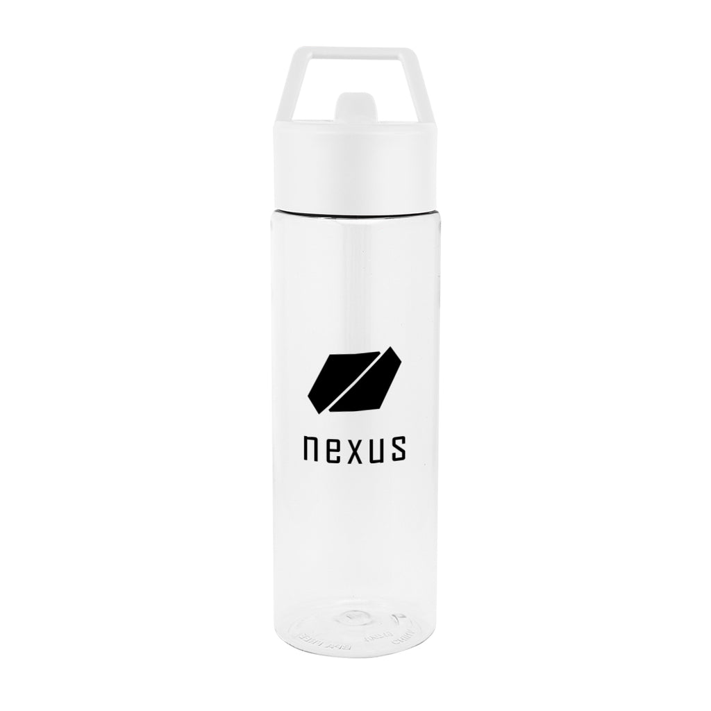 Monterey Bottle in Recycled PET, 24 oz - Clear - Silk Screen