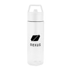 Monterey Bottle in Recycled PET, 24 oz - Clear - Silk Screen