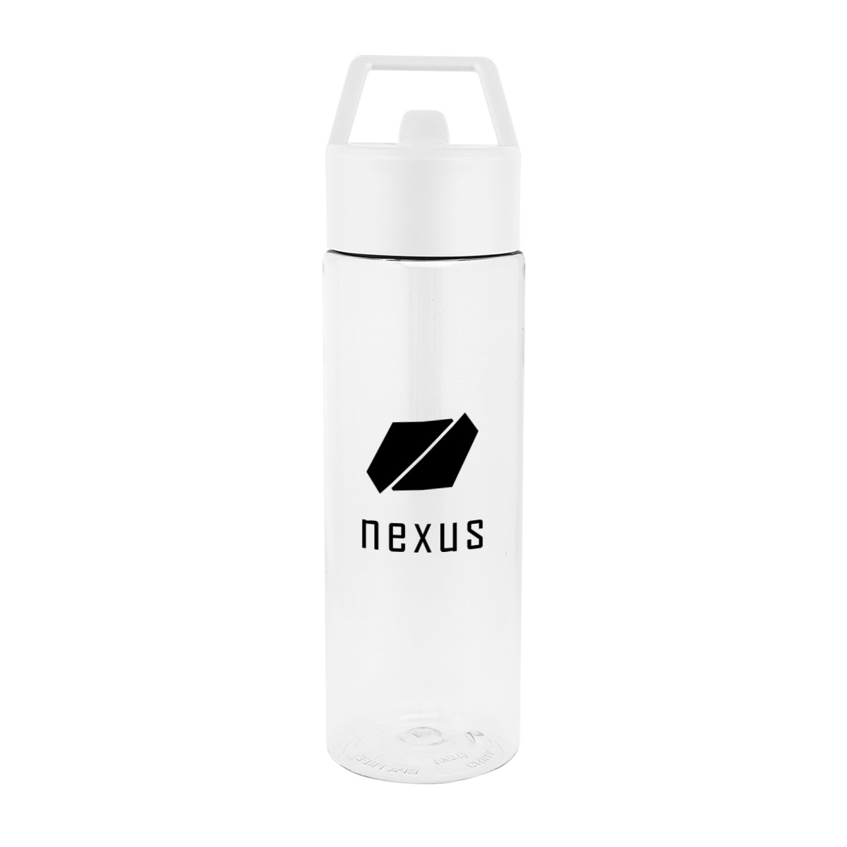 Monterey Bottle in Recycled PET, 24 oz - Clear - Silk Screen