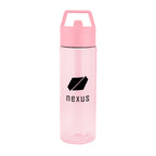 Monterey Bottle in Recycled PET, 24 oz - Pink - Silk Screen