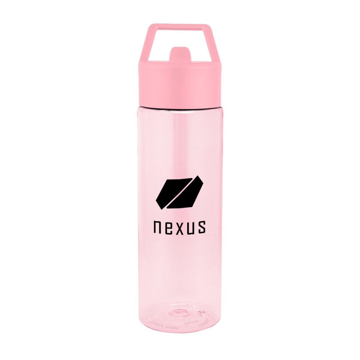 Monterey Bottle in Recycled PET, 24 oz - Pink - Silk Screen