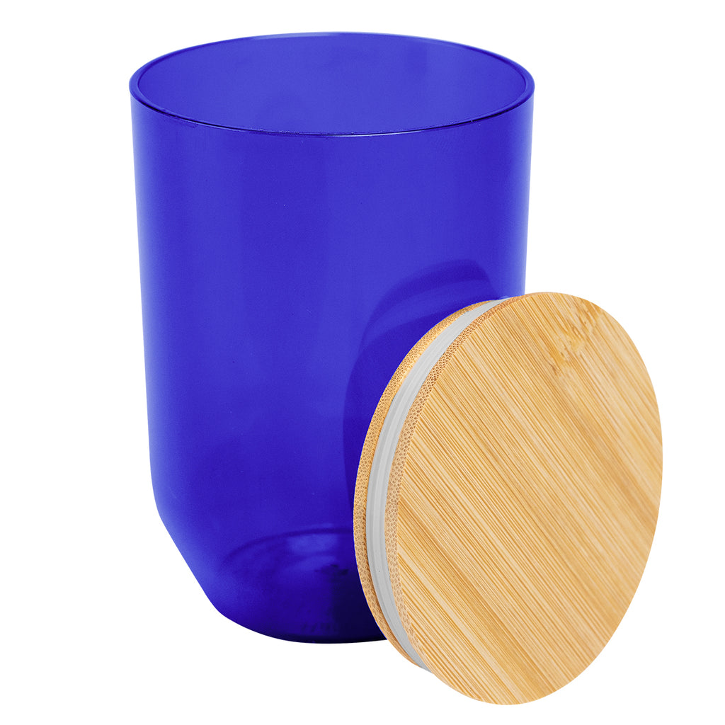 Montrose Wine Tumbler with Bamboo Lid, 12 oz - Open