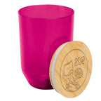 Montrose Wine Tumbler with Bamboo Lid, 12 oz - Pink - Laser Engraving