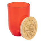 Montrose Wine Tumbler with Bamboo Lid, 12 oz - Red - Laser Engraving