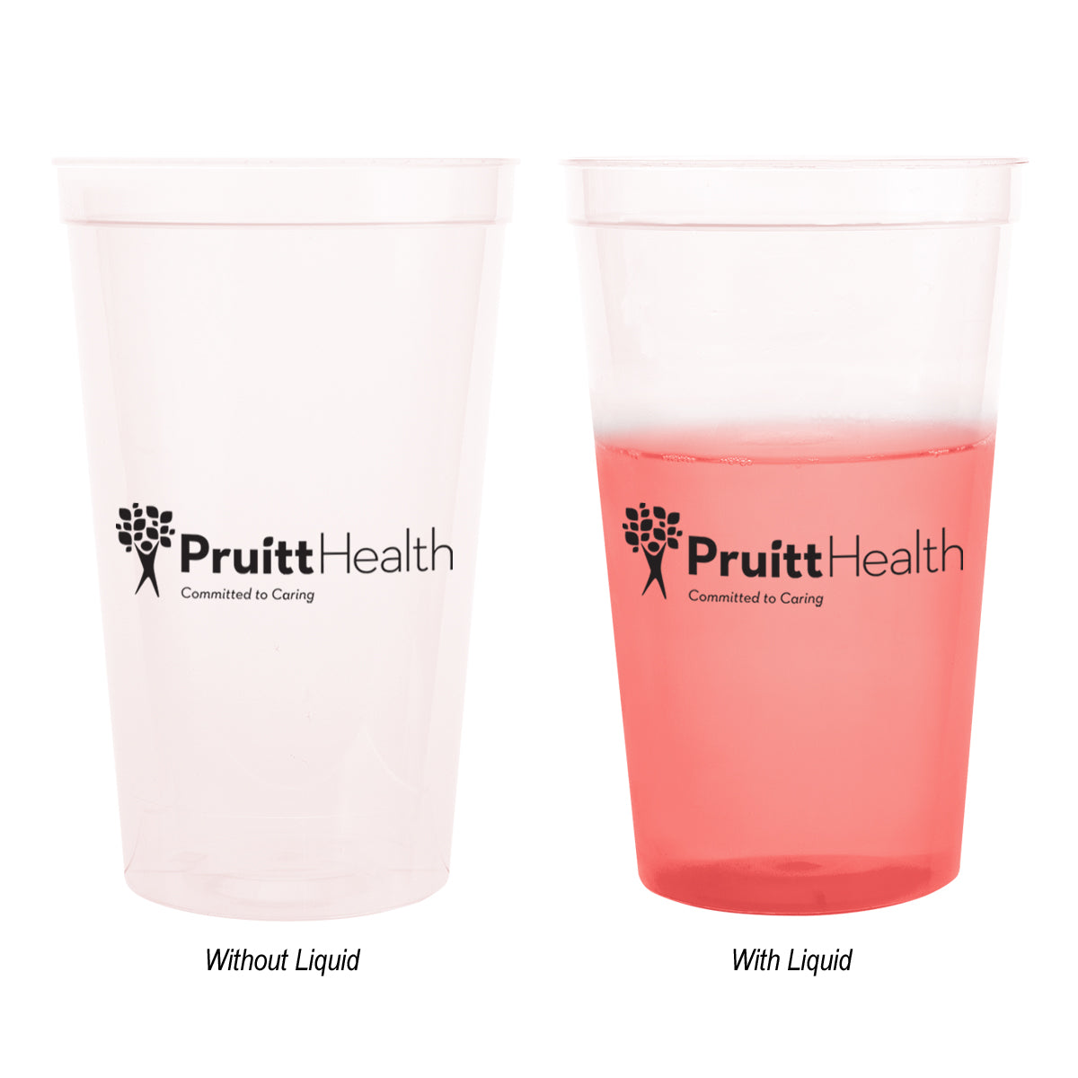 Mood Stadium Cup, 22 oz - Red - Silk Screen