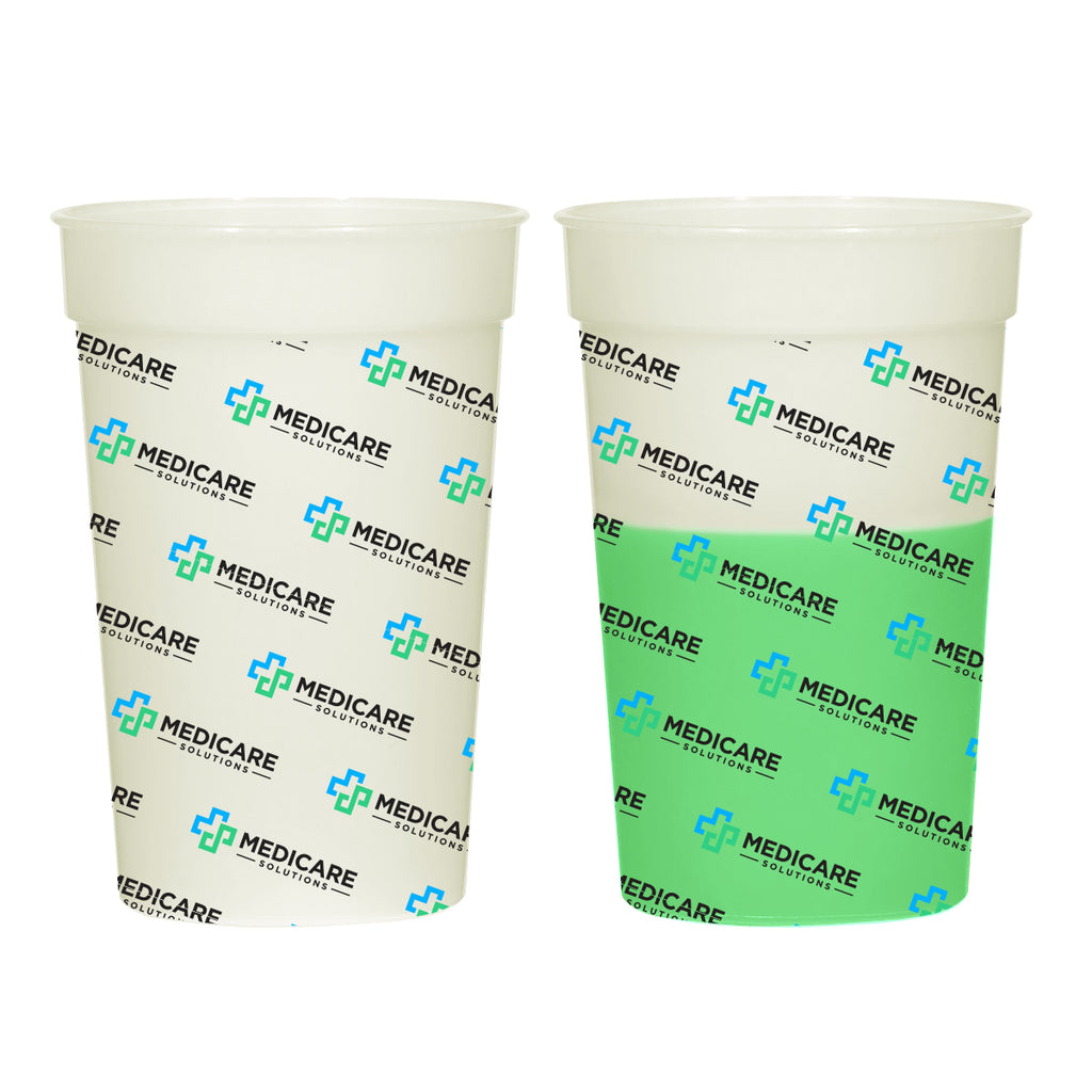 Mood Stadium Cup in Full Color, 16 oz - Green - 4CP