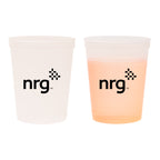 Mood Stadium Cup in Full Color, 16 oz - Orange - Silk Screen