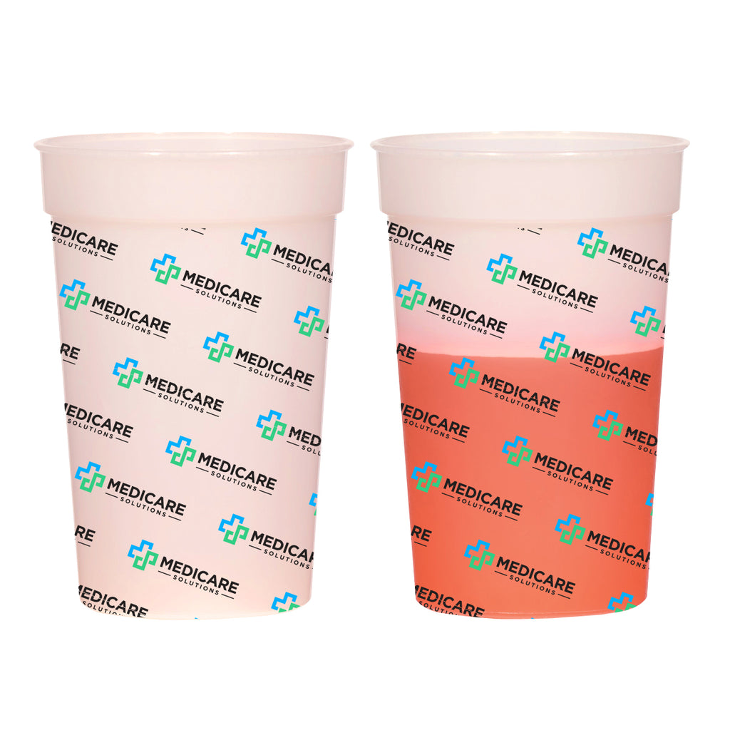 Mood Stadium Cup in Full Color, 16 oz - Red - 4CP