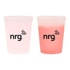 Mood Stadium Cup in Full Color, 16 oz - Red - Silk Screen