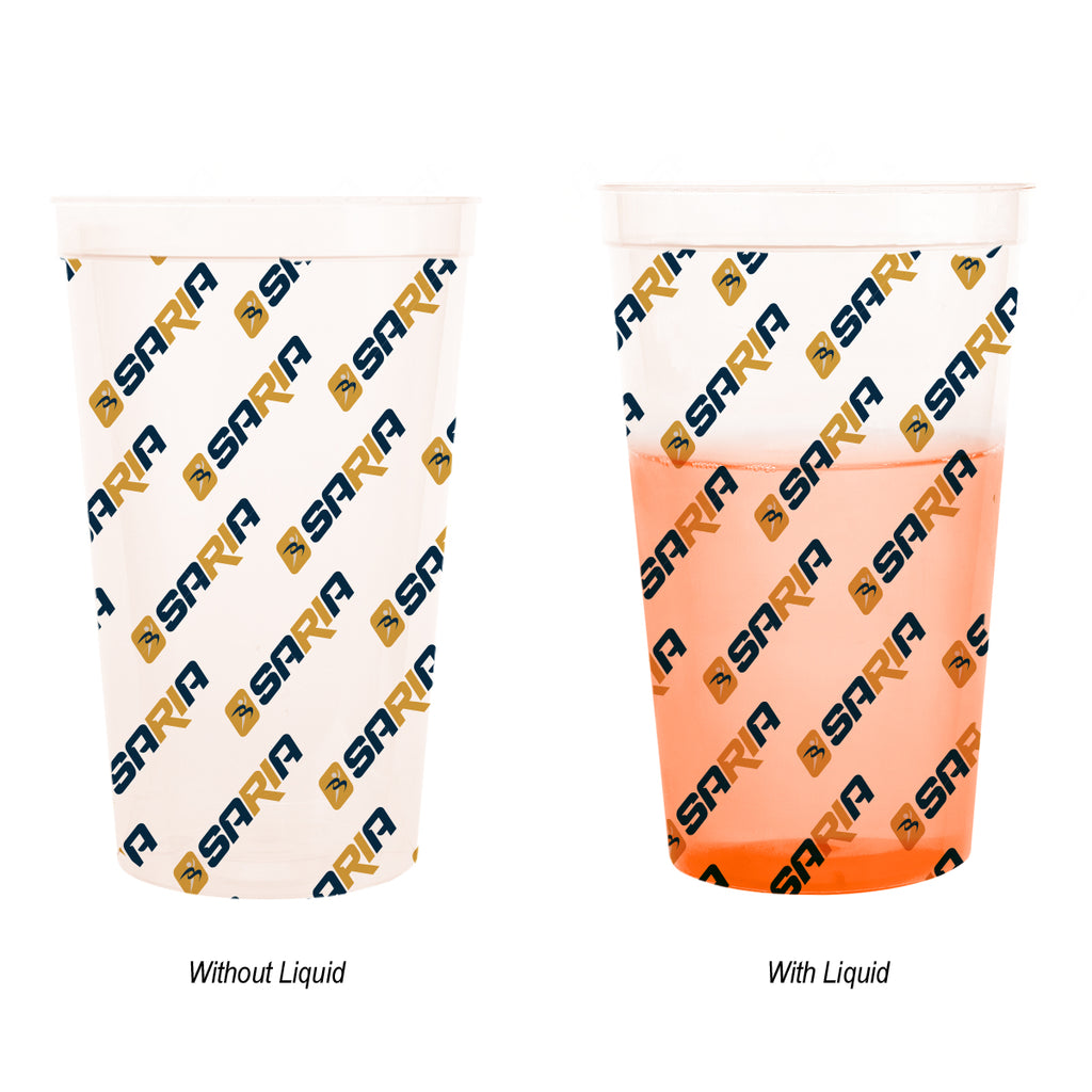 Mood Stadium Cup in Full Color, 22 oz - Orange - 4CP