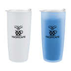 Mood Tumbler, 22 oz - Custom Promotional 22 Oz. Mood Tumbler - Frosted Changing Blue - Silk Screen