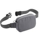 Moop Fanny Pack in Cotton Canvas Embroidery - Navy - Right Angle 3