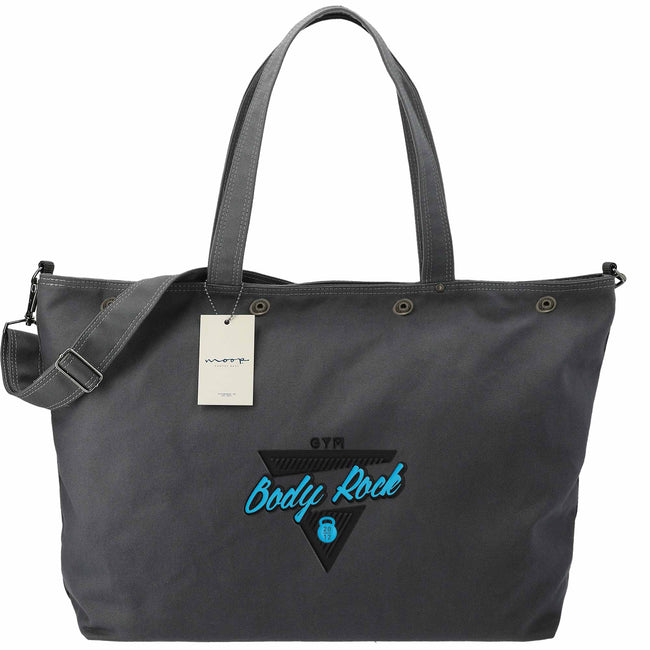 Moop Porter Canvas Tote with Crossbody Strap Transfer