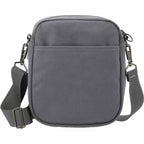 Moop Wayfinder Waxed Canvas Crossbody Bag Transfer - Navy - Back