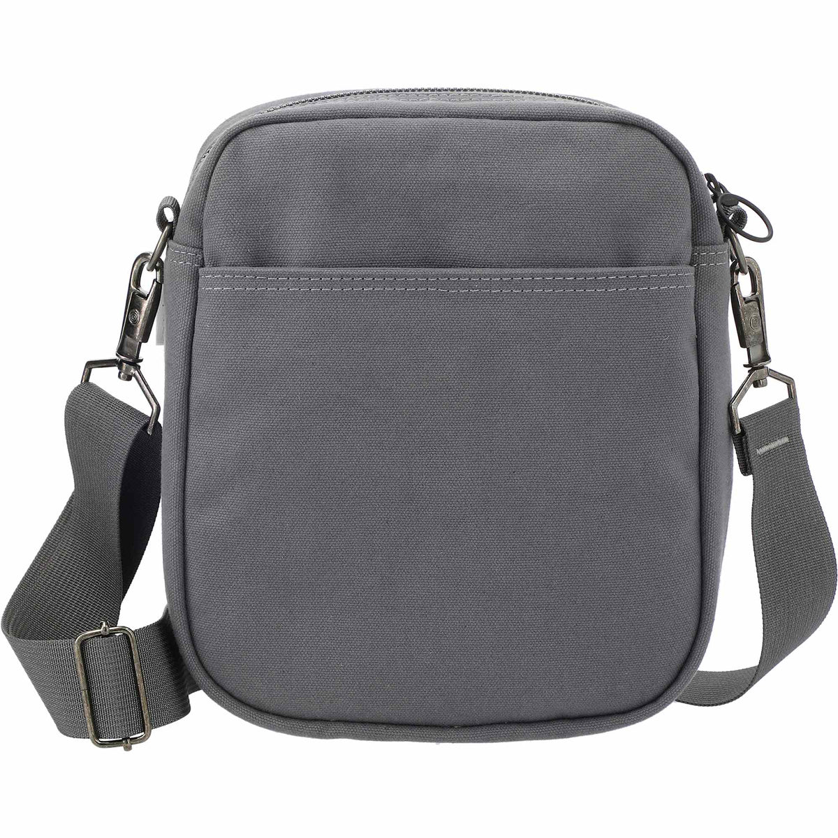 Moop Wayfinder Waxed Canvas Crossbody Bag Transfer - Navy - Back
