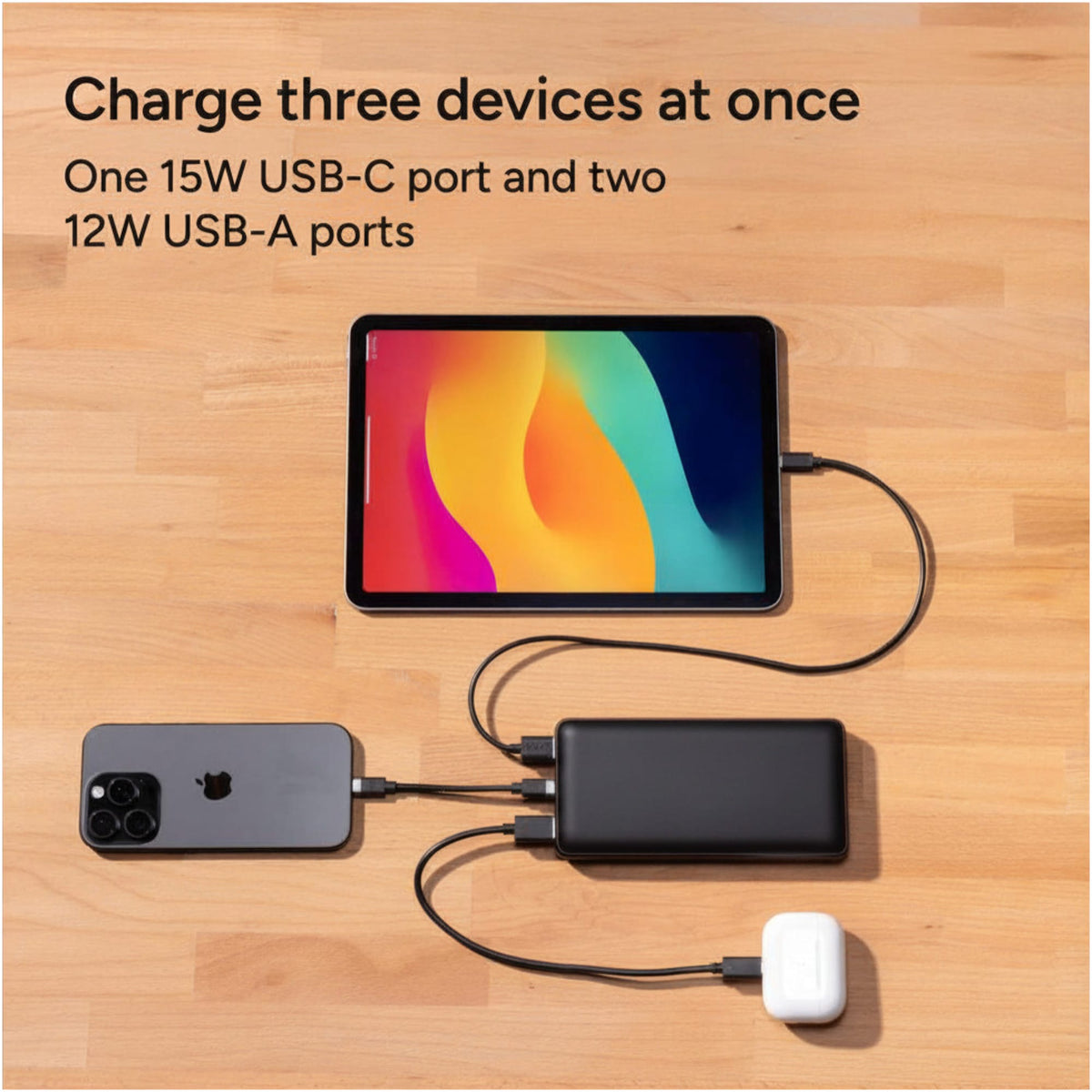 Mophie Power Boost Pro XL, 20,000 mAh Full Color - Black - Photo 2