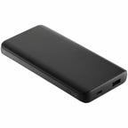 Mophie Power Boost Two-Port Power Bank, 10,000 mAh Full Color - Black - Left Angle 4