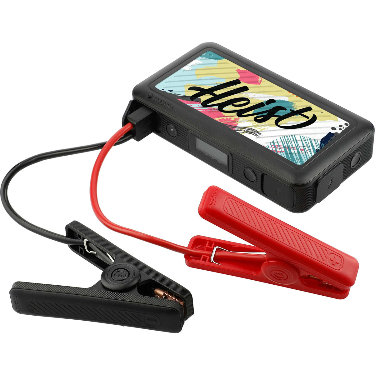 Mophie Powerstation Go Rugged AC Jump Starter, 15,000 mAh Full Color - Black - Left Angle