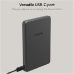 Mophie Powerstation Wireless Slim Qi2 Power Bank, 5,000 mAh Full Color - Gray - Photo 4