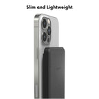 Mophie Snap+ Juice Pack Mini with Stand, 5,000 mAh Full Color - Black - Photo 2