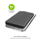 Mophie Snap+ Juice Pack Mini with Stand, 5,000 mAh Full Color - Black - Photo