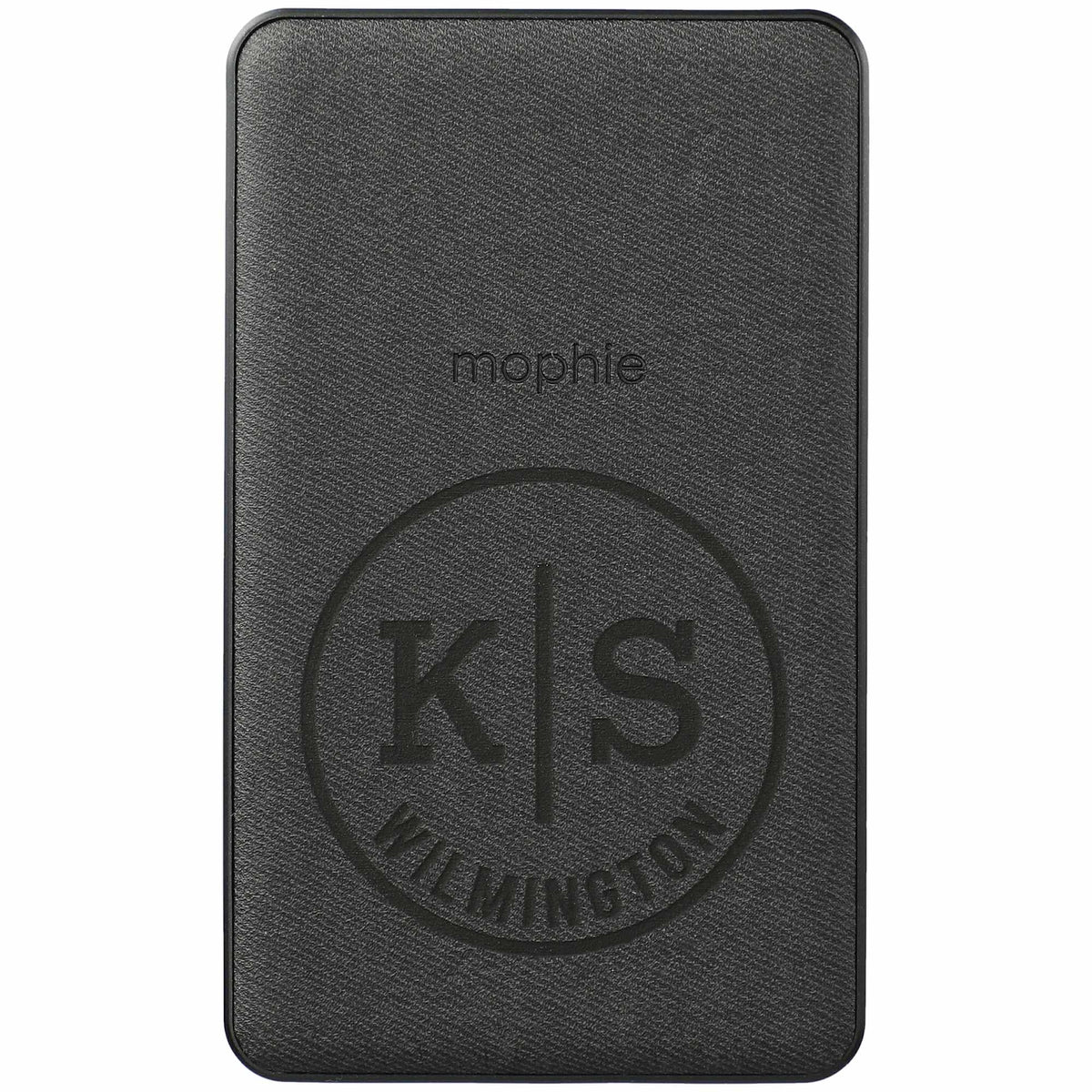 Mophie Snap+ Juice Pack Mini with Stand, 5,000 mAh Laser Engraving - Black - Front