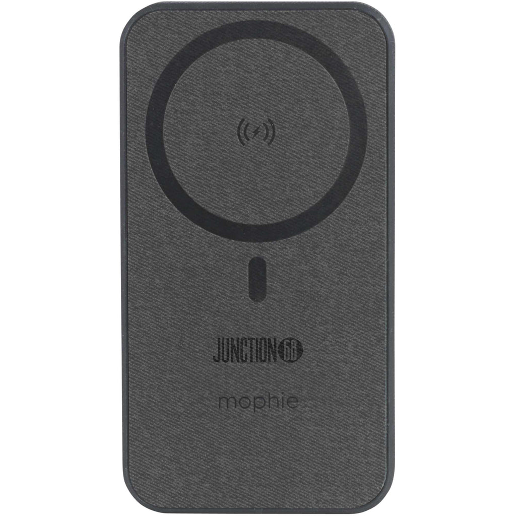 Mophie Snap+ Powerstation Stand, 10,000 mAh Full Color - Black - Front