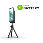 Mophie Snap+ Powerstation Stand, 10,000 mAh Full Color - Black - Photo 2