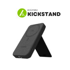 Mophie Snap+ Powerstation Stand, 10,000 mAh Full Color - Black - Photo 3