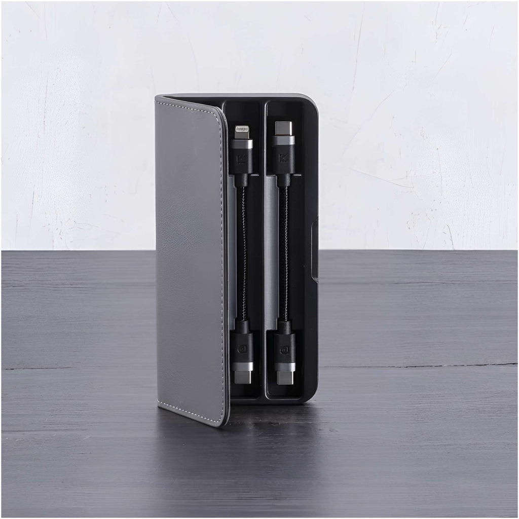 Mophie Travel Cable Kit with Magnetic Case Laser Engraving - Black - Photo 5