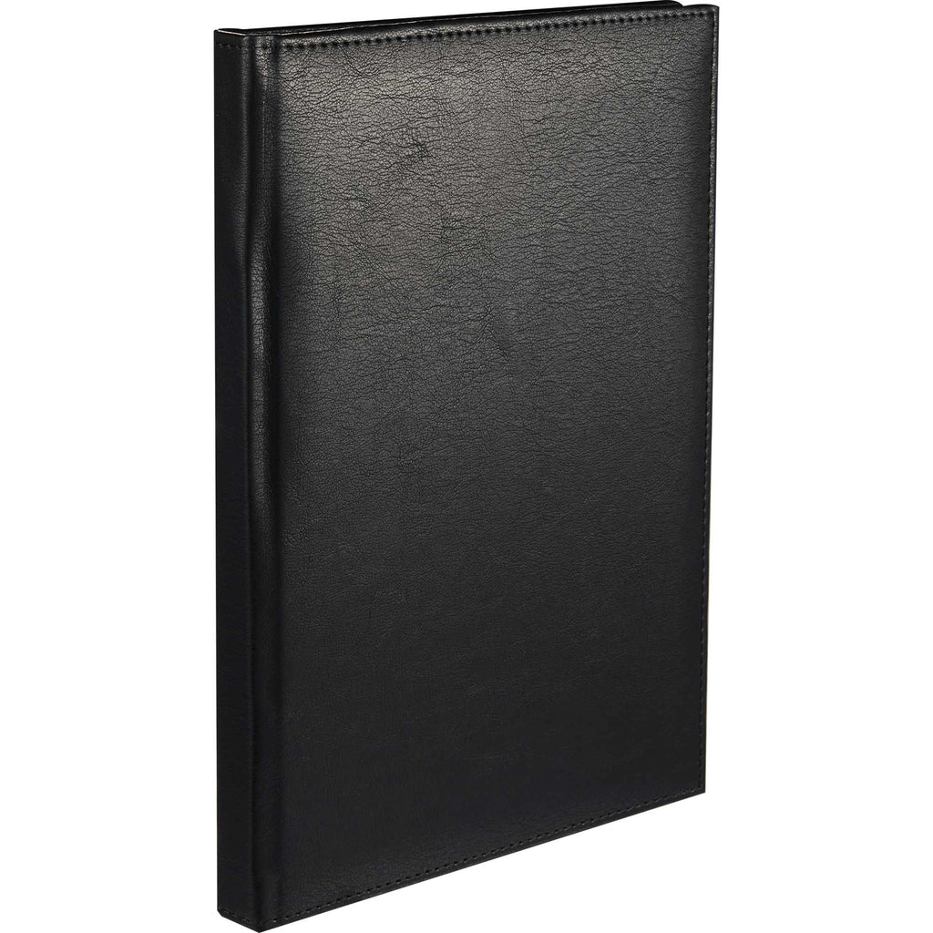 Morano Marbled Large Journal, 7 x 10 Inches Debossing - Black - Right Angle