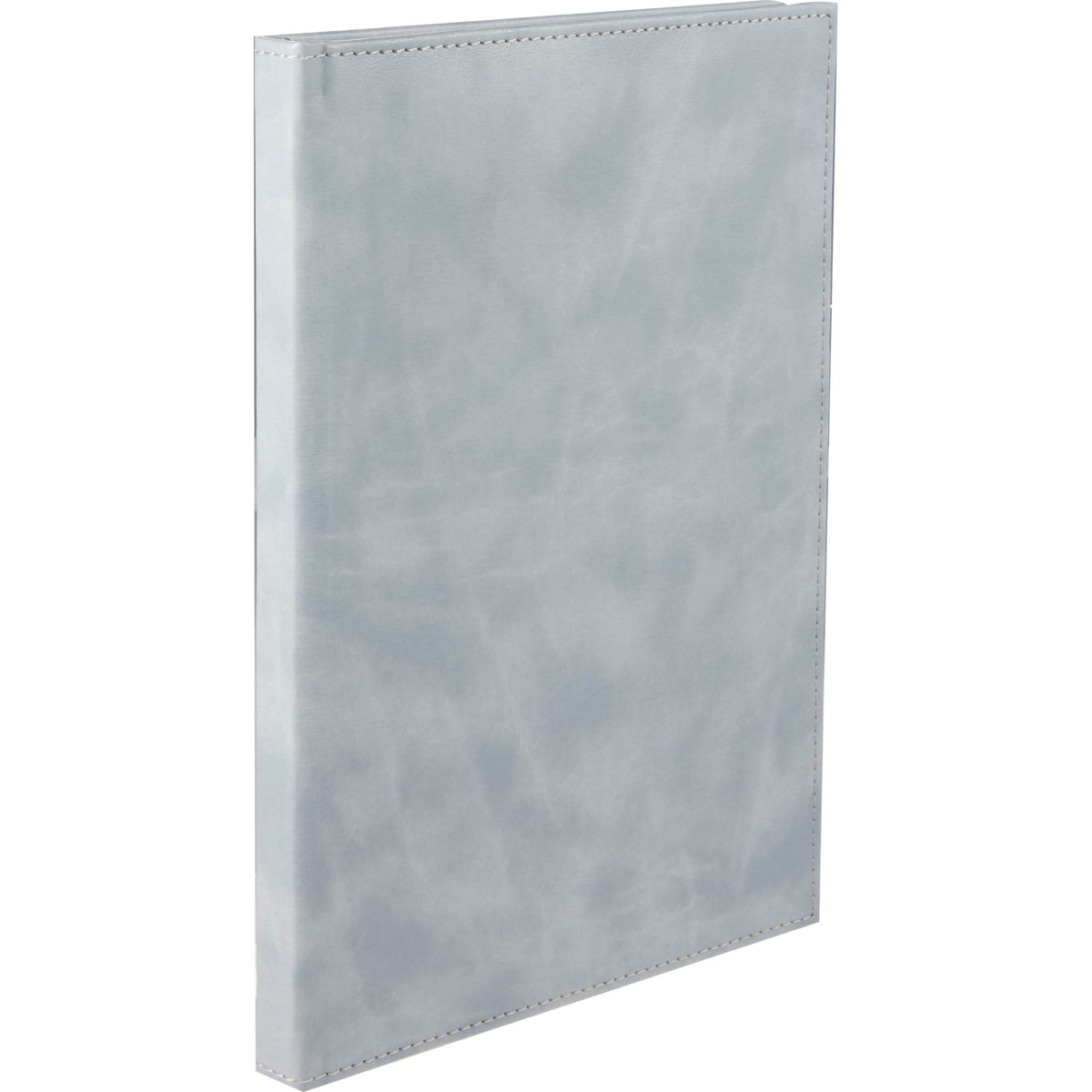 Morano Marbled Large Journal, 7 x 10 Inches - Gray - Right Angle