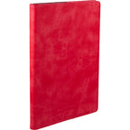 Morano Marbled Refillable Journal, 7 x 10 Inches - Red - Right Angle