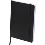 Morano Recycled Soft Cover Journal, 5 x 7 Inches Debossing - Black - Left Angle