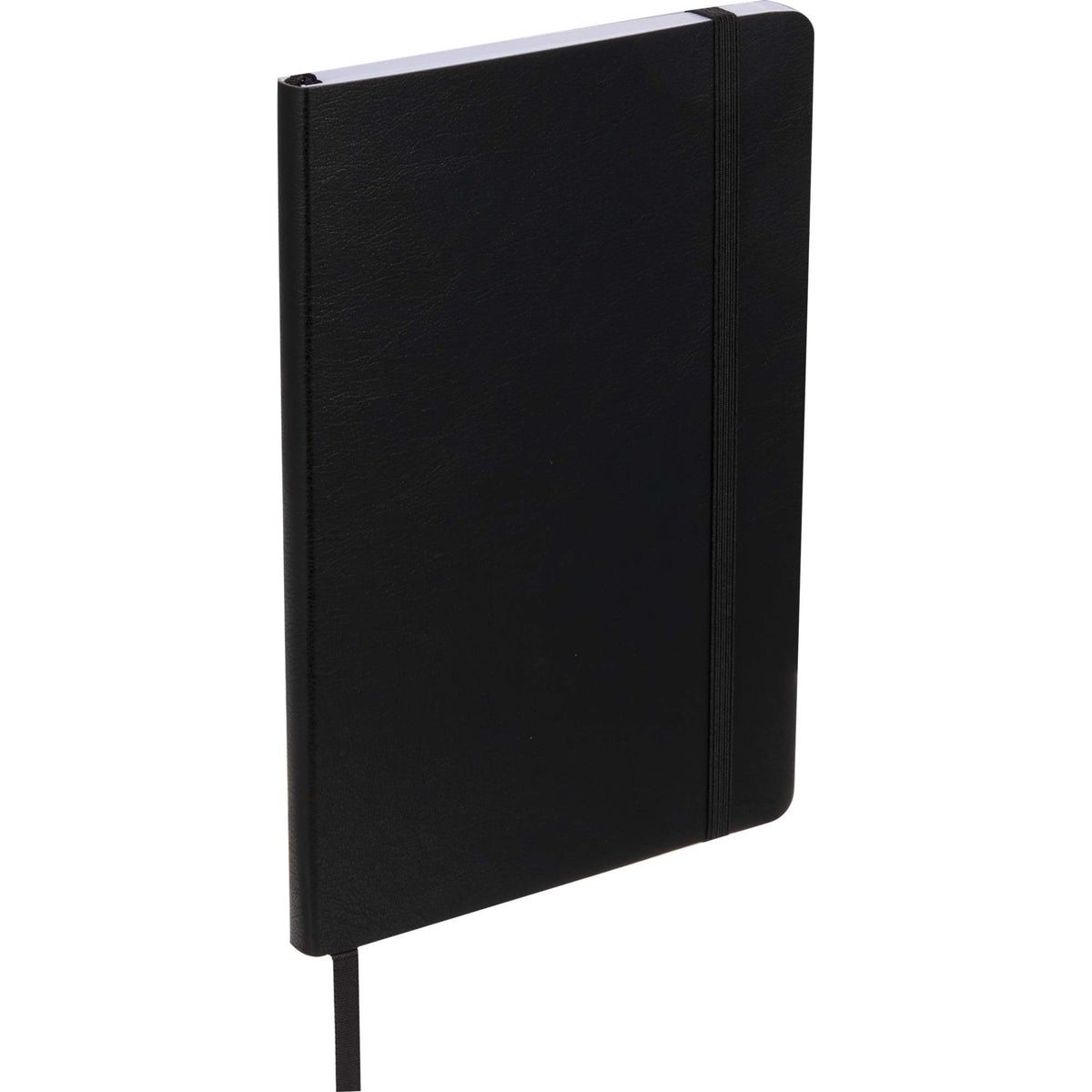 Morano Recycled Soft Cover Journal, 5 x 7 Inches Debossing - Black - Right Angle