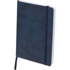 Morano Recycled Soft Cover Journal, 5 x 7 Inches - Navy - Left Angle