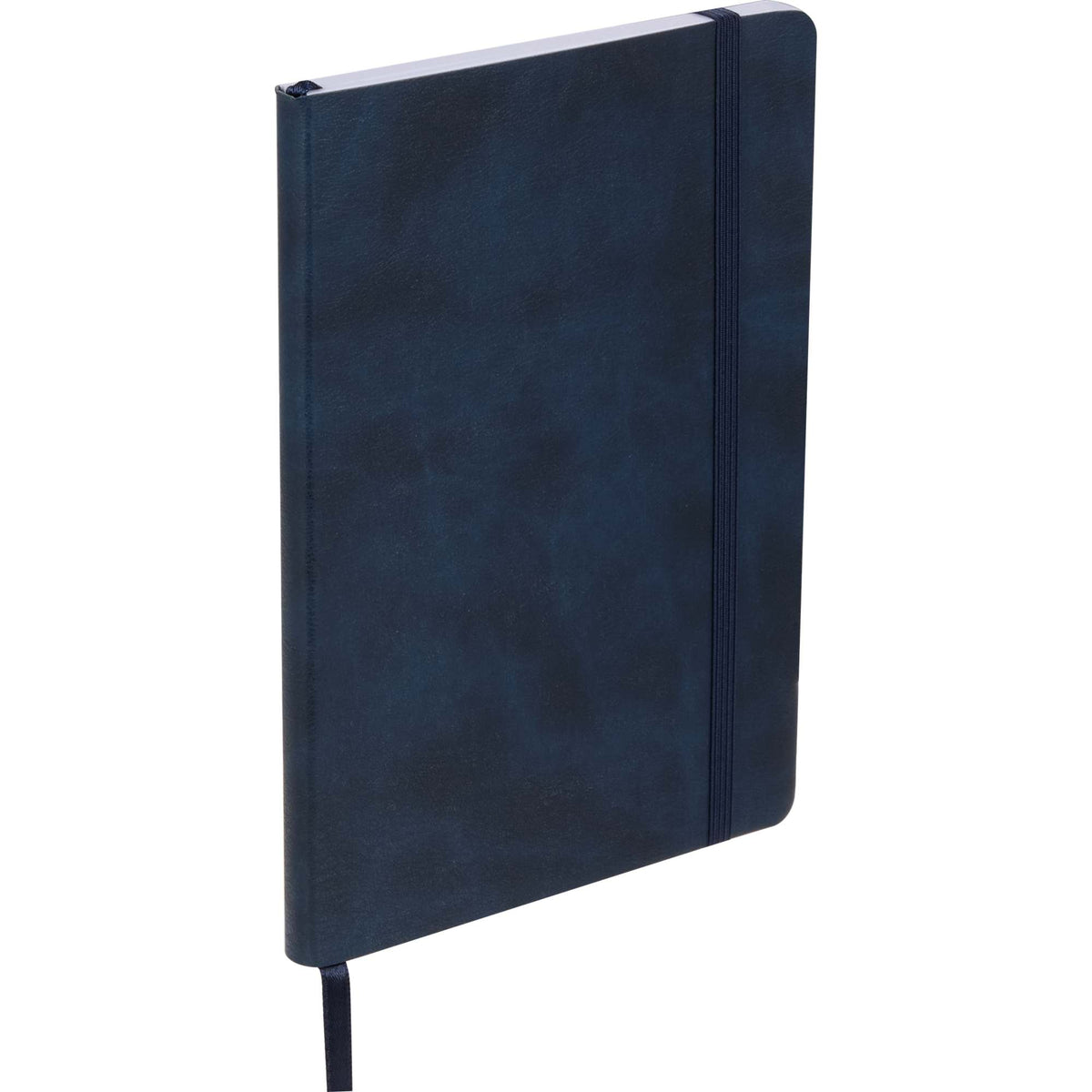 Morano Recycled Soft Cover Journal, 5 x 7 Inches - Navy - Right Angle