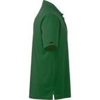 Moreno Double Pique Performance Polo for Men Debossing - Forest Green - Right Side