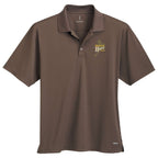 Moreno Double Pique Performance Polo for Men Transfer - Mocha - Photo