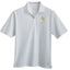 Moreno Double Pique Performance Polo for Men Transfer - White - Photo