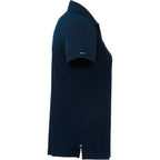 Moreno Double Pique Performance Polo for Women Transfer - Navy 410 - Right Side